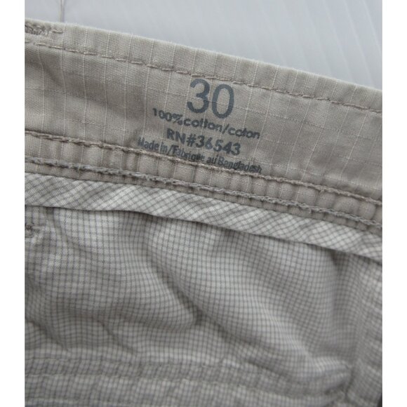 Calvin Klein Pants 30 Cargo Ripstop Outdoor Utility Crop Shorts Y2K * - Picture 12 of 16